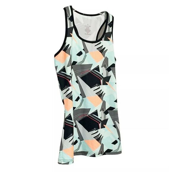 Sweaty Betty Women’s Tank Top Geometric Print Workout Athletic Gym Training S - Picture 2 of 5